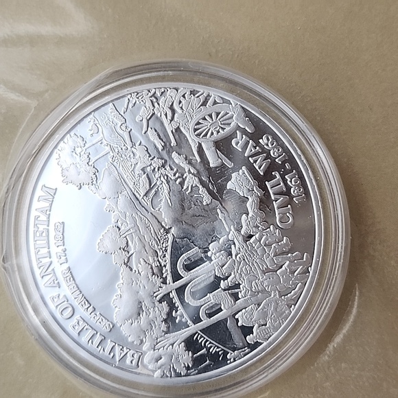 History Channel Civil War Battles Commemorative Coin Collection 2 Coins - Picture 4 of 8